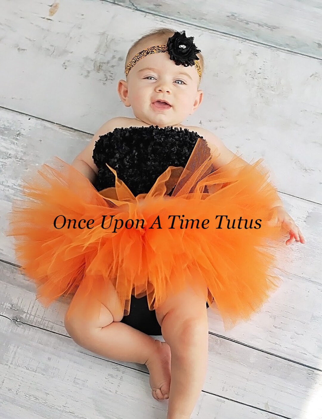 Orange Tutu, Newborn Tutu, Baby Tutu, 1st Birthday Tutu, Orange Newborn