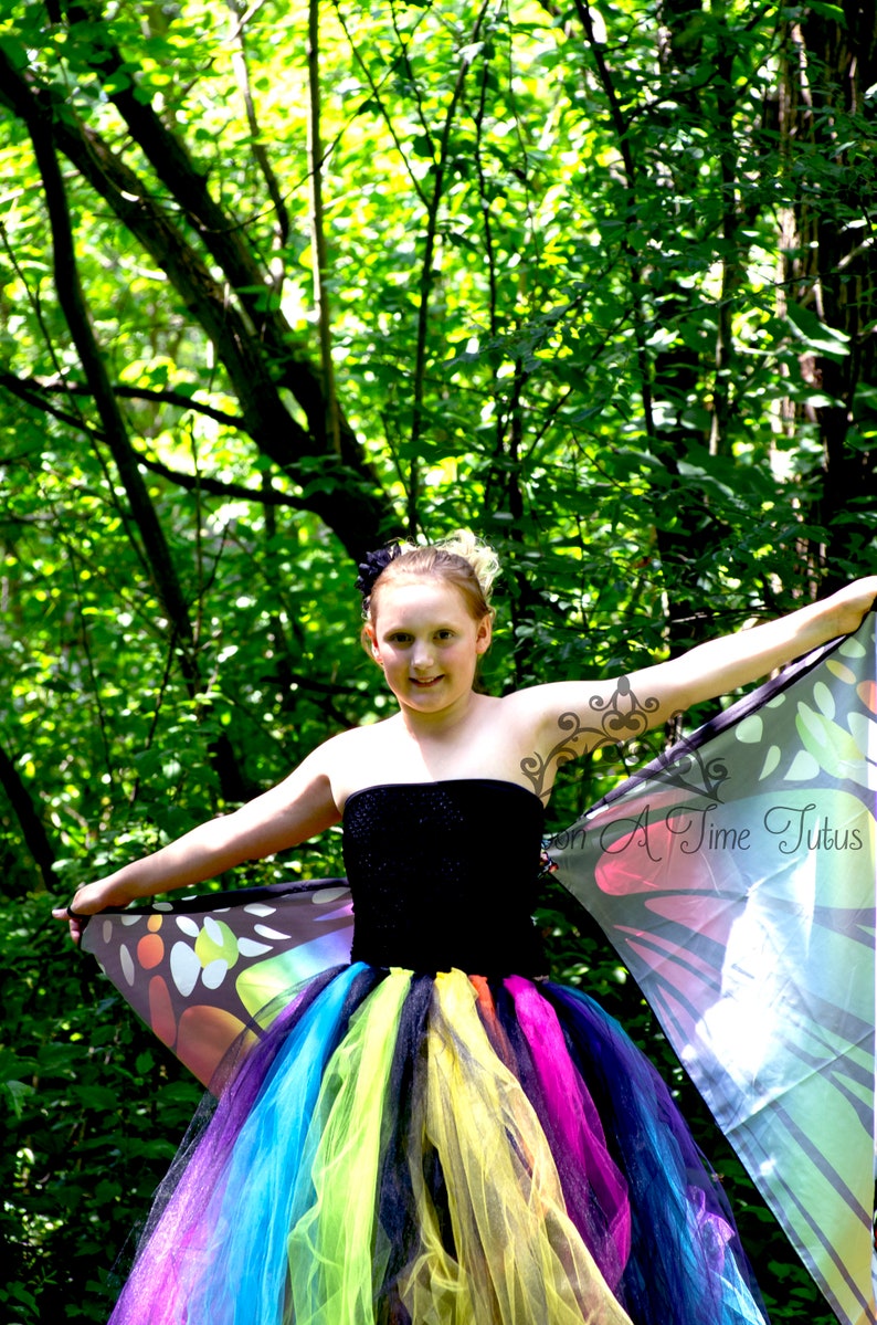 Kostümset Butterfly Rainbow Twinkle