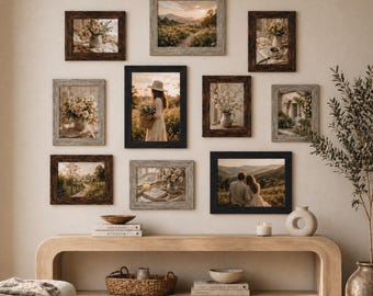 10-Pack Gallery Wall Frames – Assorted Sizes for Photos, Home Decor