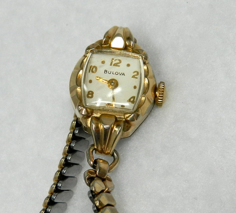 Vintage Bulova working ladies watch 1959 gold filled Bulova Etsy