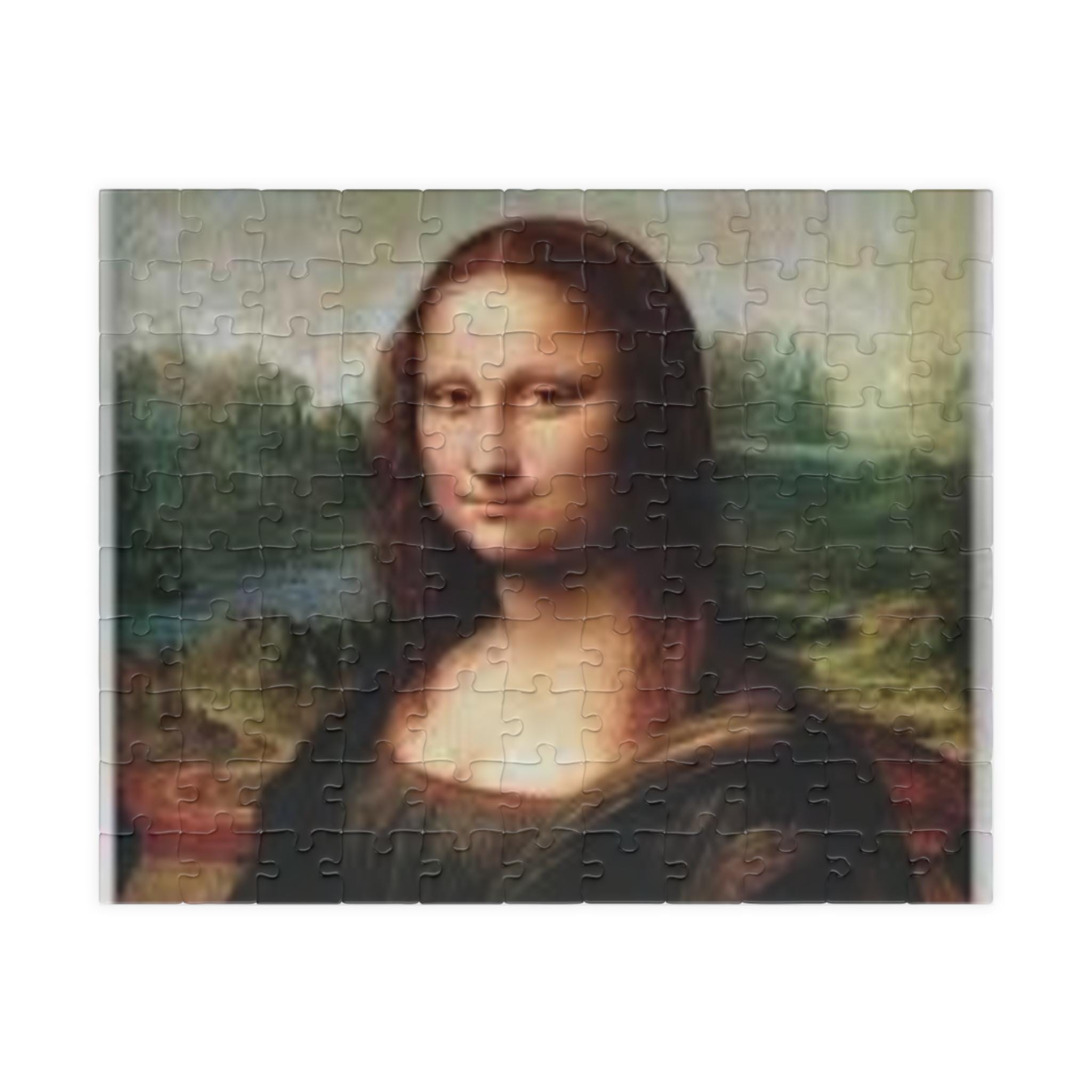 世界最小サイズ ジグソーパズル ルーペで探せ! モナリザ⭐︎モザイクアート ヨドバシ.com - ビバリー BEVERLY ジグソー M81-511 モザイク モナリザ