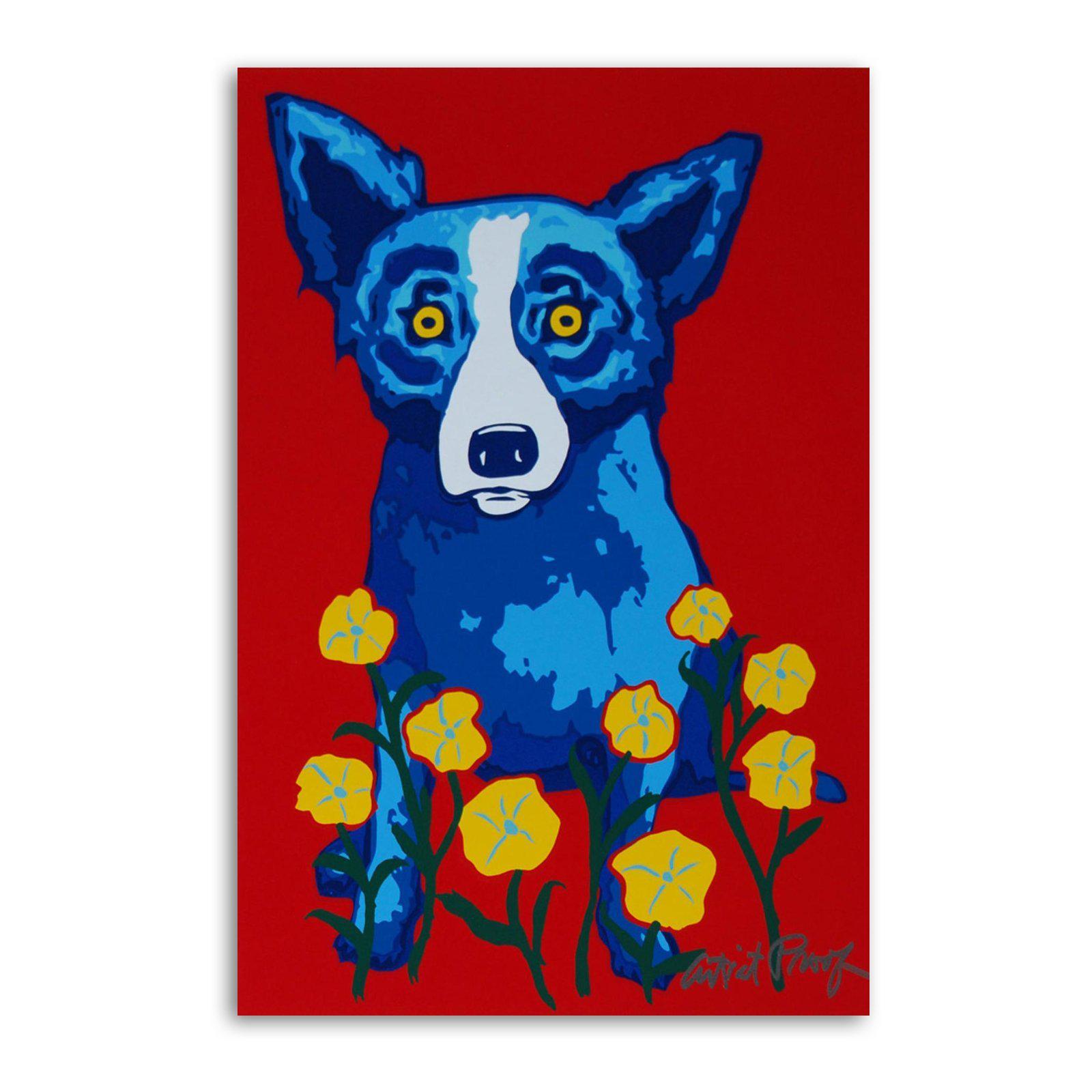 George rodrigue blue dog art - Etsy 日本