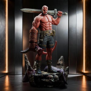 Hellboy - Dark Horse Comics STL | 2 Versions Model