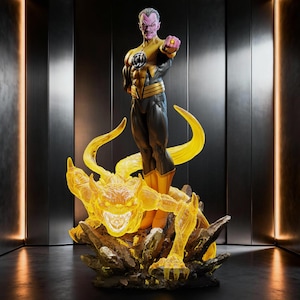 Sinestro - Groene lantaarn SBL | 3D-afdrukmodel filmsuperheld