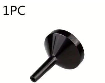 1 mini embudo negro para viales. Recipiente para guardar hierbas, polvos y tinturas. ¡Envío GRATIS en artículos adicionales!