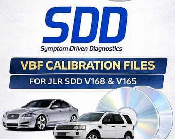 JLR SDD VBF Kalibrierungsdateien | 25.350 Add-On zur Online-Programmierung von Modulen v168