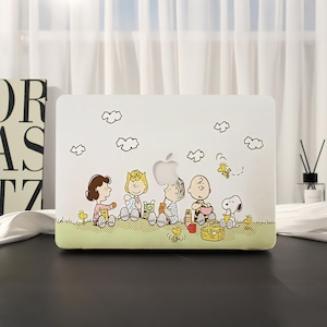 Leuke Snoopy Macbook-beschermhoes voor Macbook Pro 13/14/15/16 inch, nieuwe 2026 Neo A18 Air 15/13/11 inch, laptoptas M5 M4 M3 M2 M1