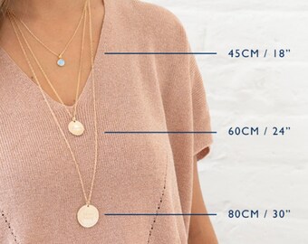 Personalized Charm Necklace Merci Maman Hand-engraved Necklace