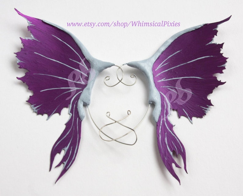 Mermaid Ear Fins Water Dragon Fin Ear Cuffs Custom Ear Wings Etsy