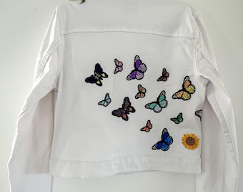 The Butterfly Effect | Reworked Denim Jacket