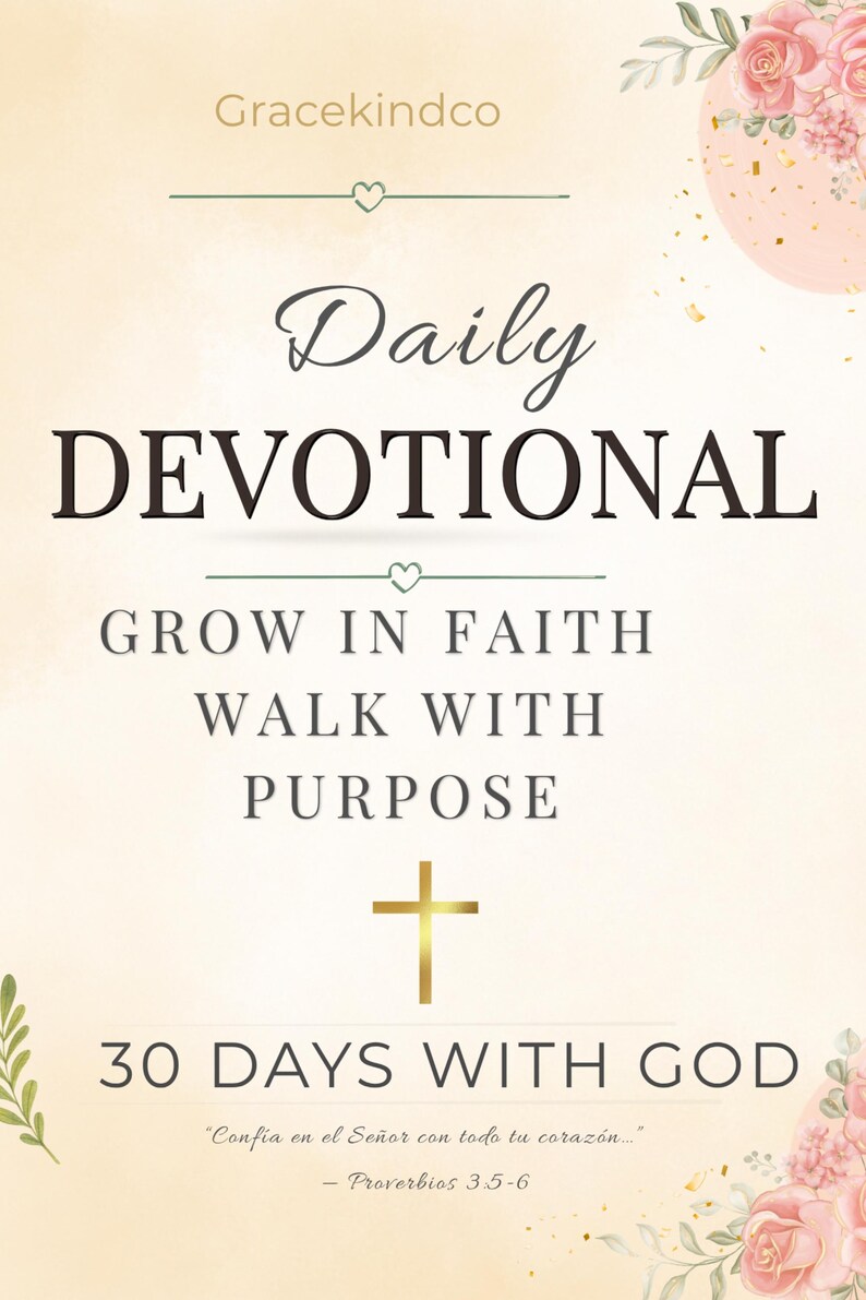 Christian Devotional Journal for Women | 30 Day Bible Study & Prayer ...