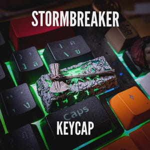 Stormbreaker Inspired Artisan Keycap