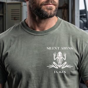Custom Frogman Navy SEAL Shirt | Combat Diver Bone Frog Military Comfort Colors Tee Gift