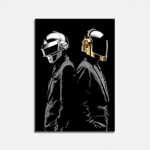 Daft punk poster - Etsy 日本