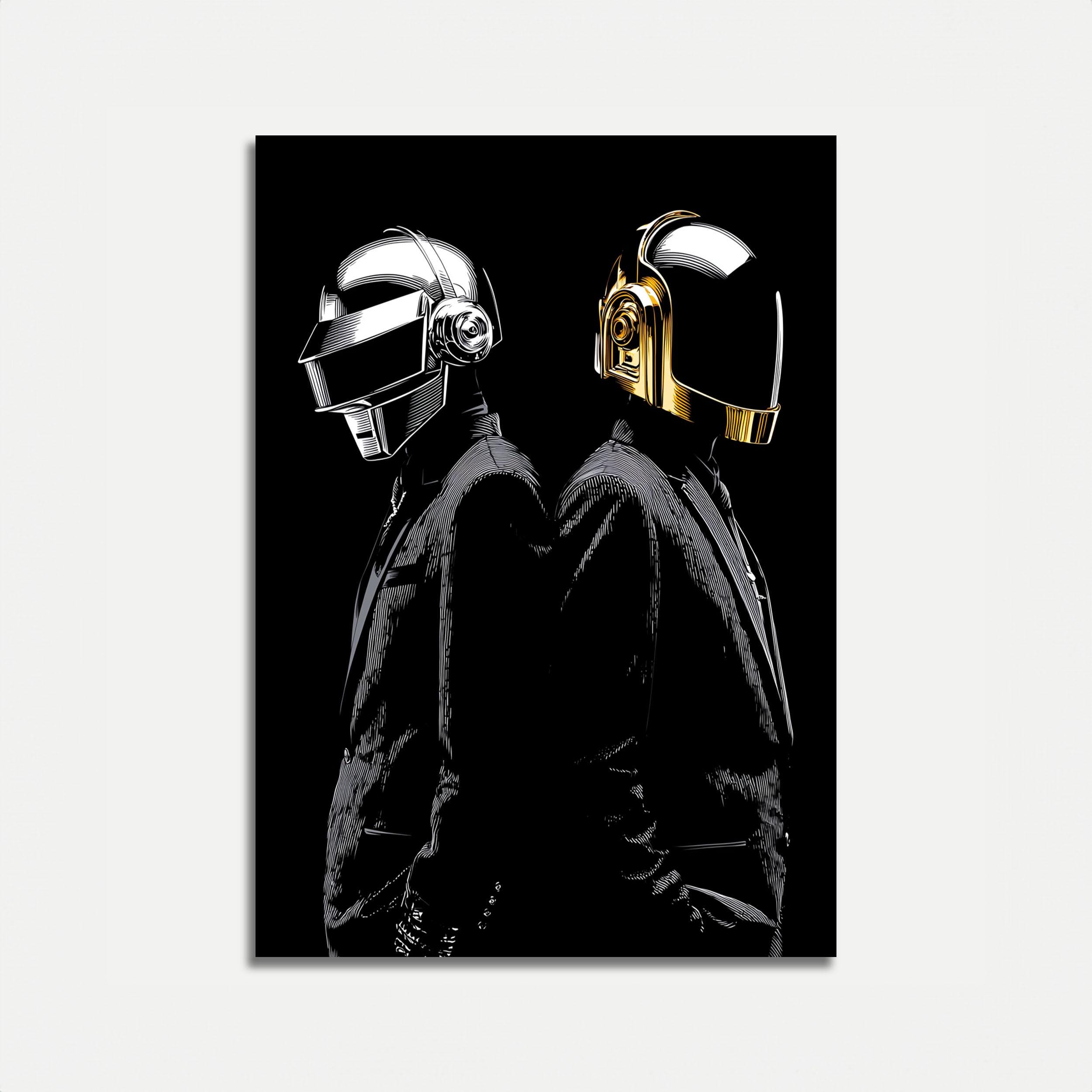 Daft punk poster - Etsy 日本