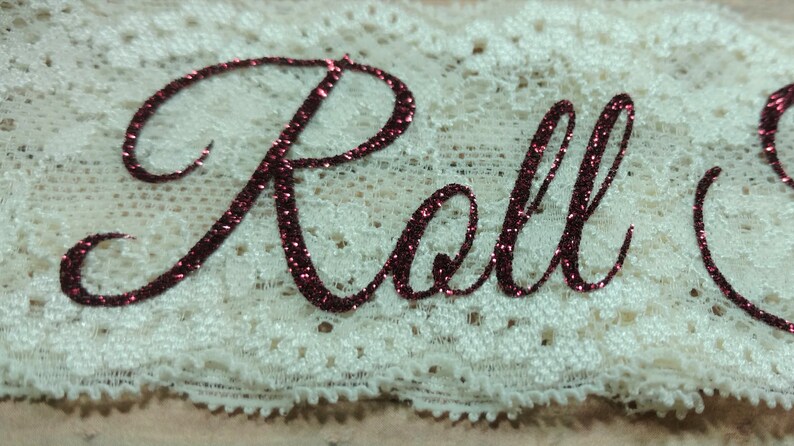 Shower Gift Football Garter Garter Roll Tide Bling Garter Wine Garter Sports Garter Wedding Garter Fall Garter Alabama Garter