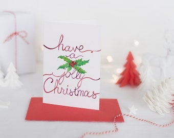 christmas cards and postcards curated by claire heart handmade uk