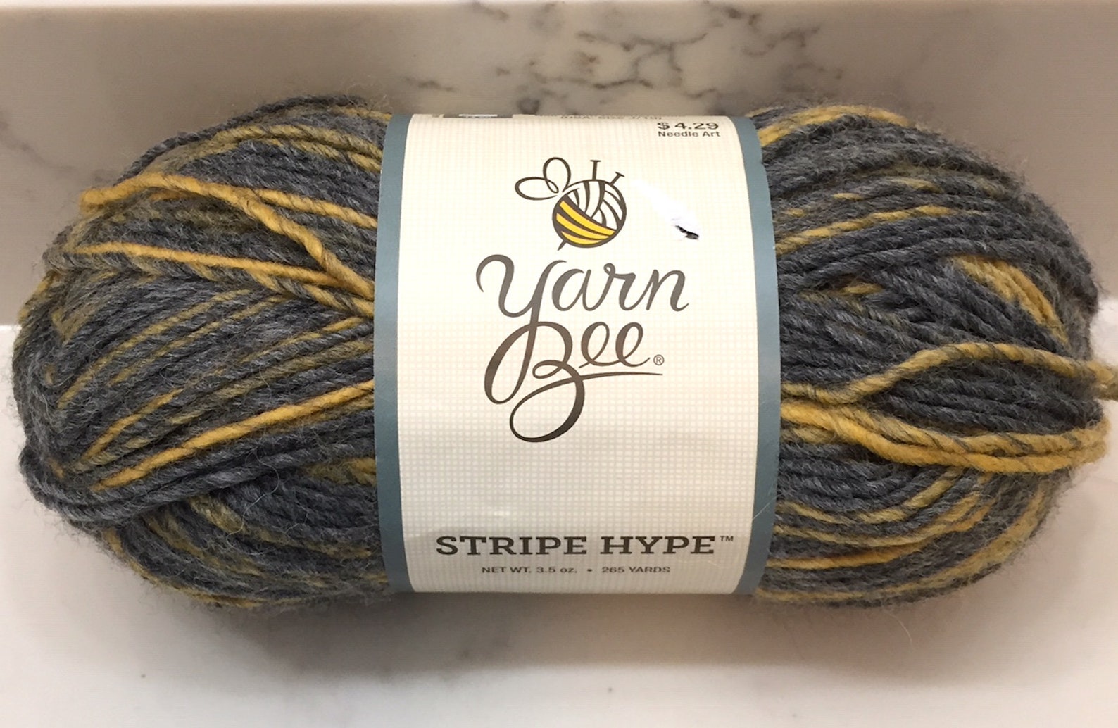 New Yarn Bee Stripe Hype 3.5 oz Acrylic and Wool 265 yards Etsy