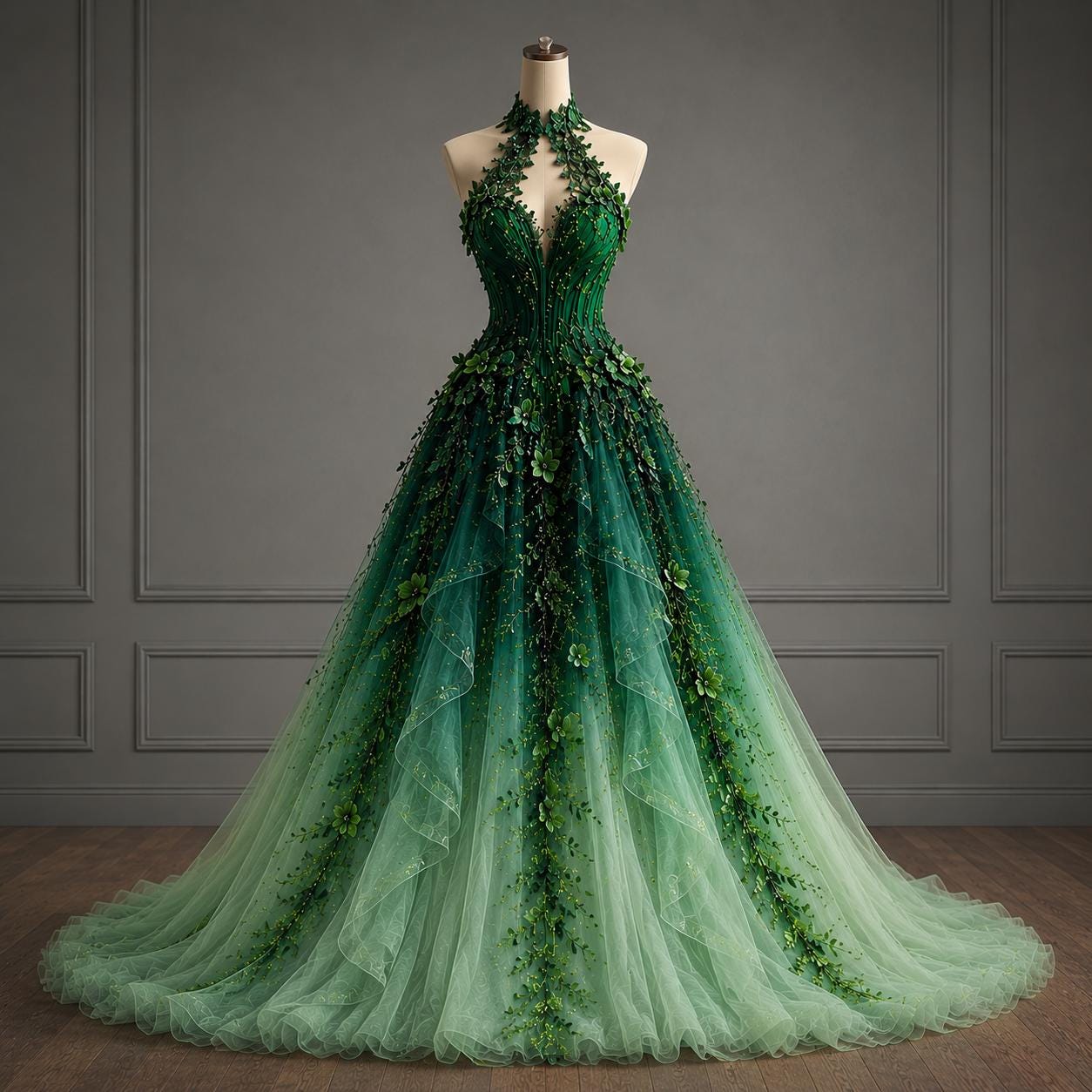 Emerald Green Fantasy Dress - Etsy Emerald Green Fantasy Dress - Etsy