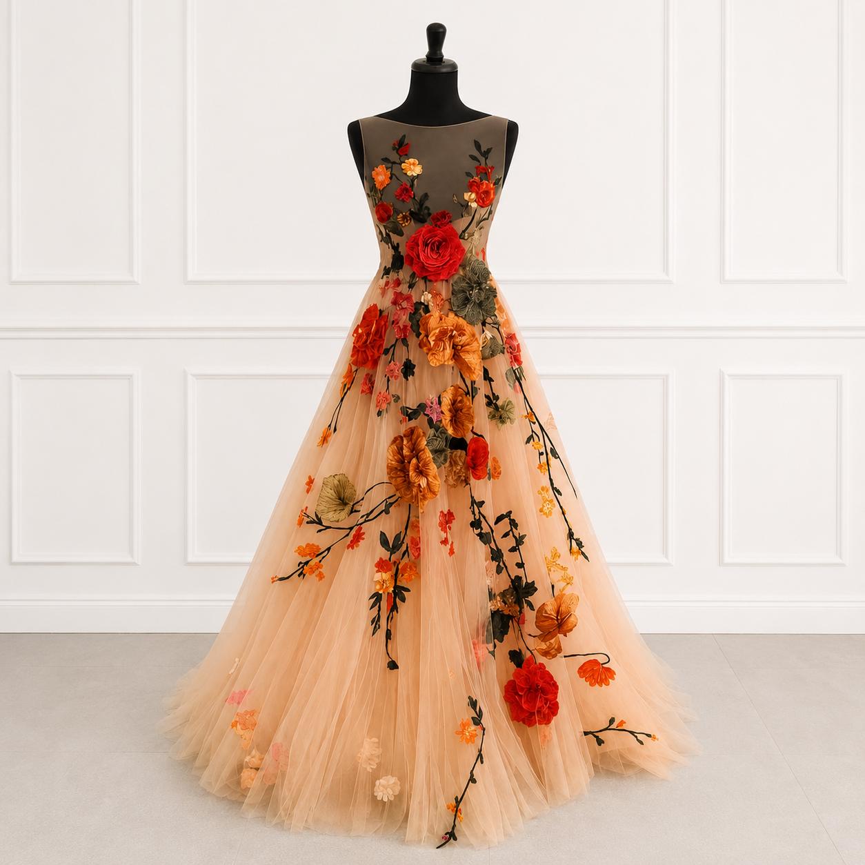 Garden Wedding Dress