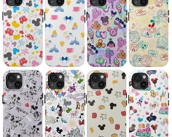 Funda para teléfono Disney Vintage Disneyworld Merchandising Cover para iPhone 17 16 15 14 13 12 11 Pro Max, Samsung S25 S24 S23 S22