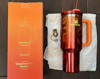 Stanley x KAROL G 40oz Quencher H2.0 FlowState Tumbler Cup New Limited Fast Ship