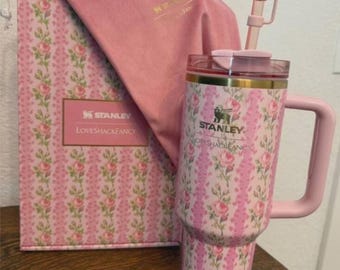 Stanley X LOVESHACKFANCY Collaboration 2026 BLOOMING HEIRLOOM 40 oz Tumbler Cup