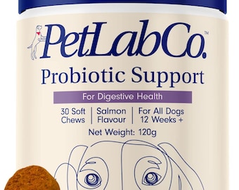 PetLab Co. Probiotic Dog Chews – Gut Health Support for Itchy Skin & Yeast Balance