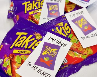 Takis Valentine // DIGITAL FILE // Takis Valentine // Boy Valentine // Girl Valentine