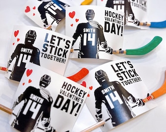 Hockey Valentine // Hockey Valentine's Day // Let's Stick Together // DIGITAL DOWNLOAD