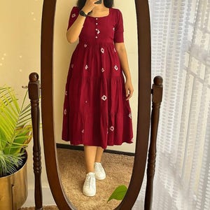 Bandhani Indowestern - Etsy