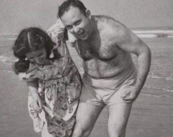 Original Vintage Photograph | Beach Frolic