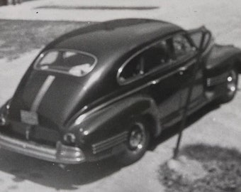 Original Vintage Photograph | Getaway Car | 1949