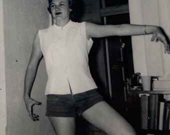 Original Vintage Photograph | Pirouette Practice