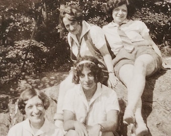 Original Antique Photograph | Girls Club