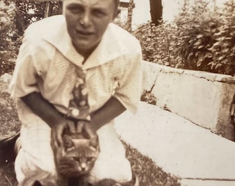 Originele antieke foto | Archie's Kittens