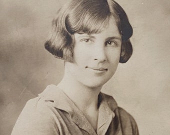 Original Antique Portrait Photograph | Mary A. Bates