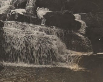 Original Antique Photograph | Water Spritz | 1933