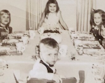Originele vintage foto | Leuke verjaardag