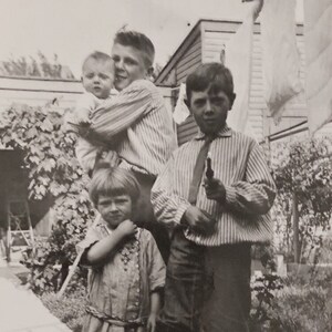 Original Vintage Fotografie | Die Thomaskinder