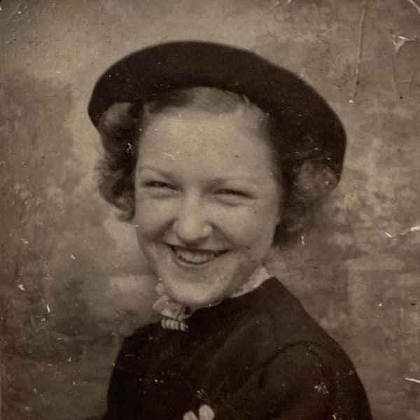 Original Vintage Photobooth Photograph | Happy Soul