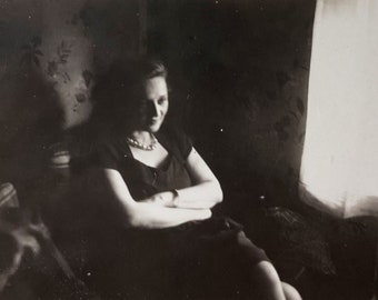 Original Antique Photograph | Agnes in Quiet