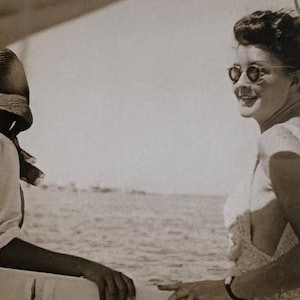 Original Vintage Photograph | The Breeze on the Water