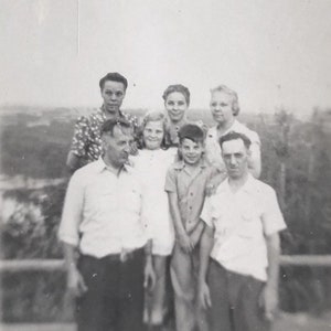 Original Vintage Photograph | Stay on Lake Michigan | 1946