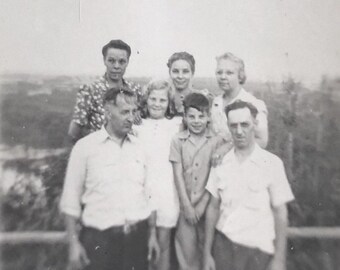 Originele vintage foto | Verblijf aan Lake Michigan | 1946