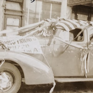 Original Vintage Photograph | Columbus Day