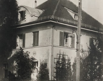 Photographie ancienne originale de RPPC | Notre maison