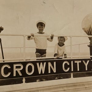 Original Antique Photograph | Crown City