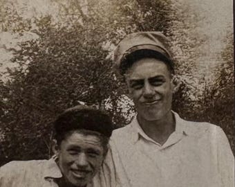 Original Antique Photograph | The Tallest