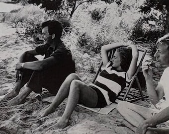 Original Vintage Photograph | Sandy Trees, Nap